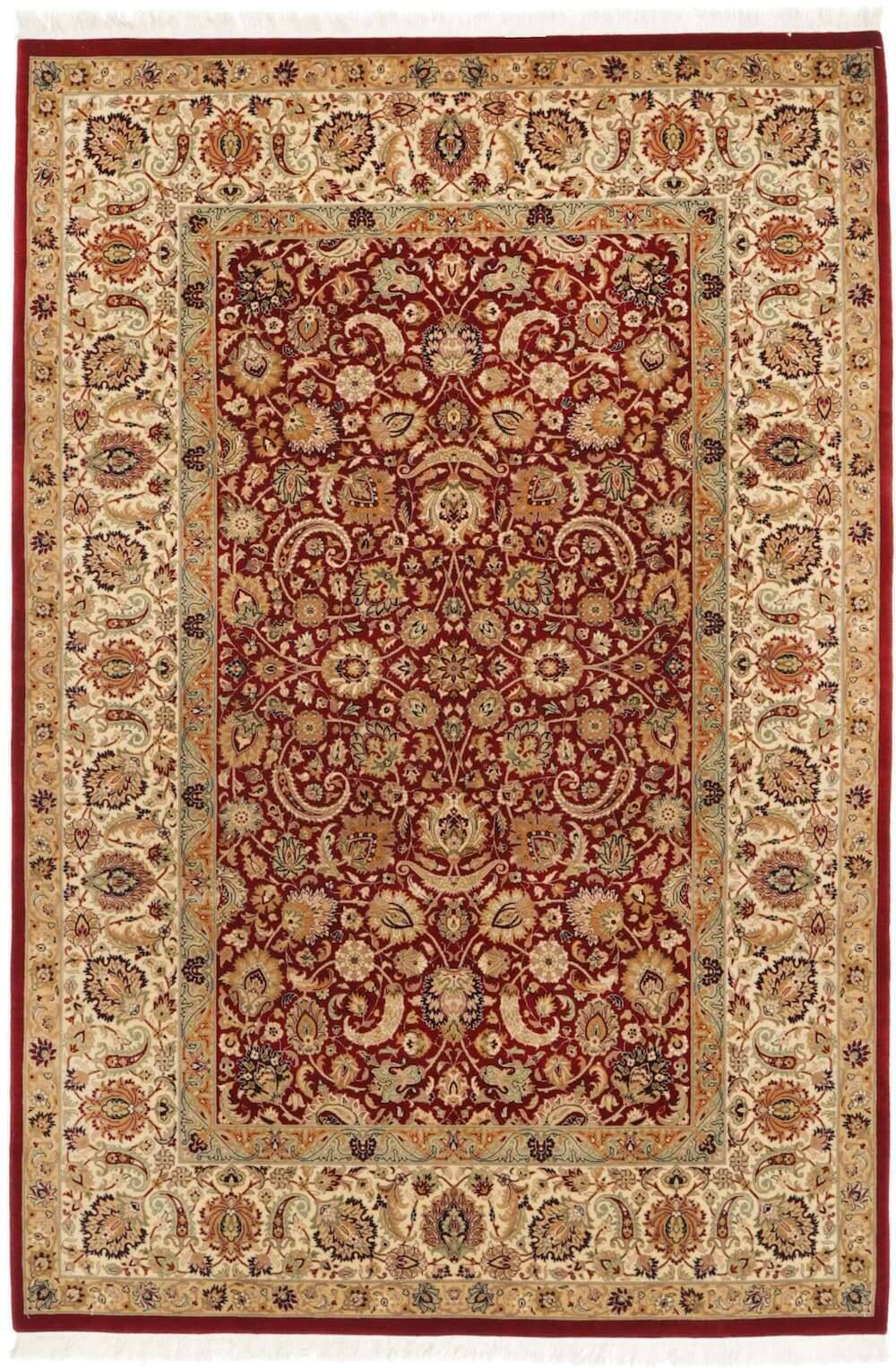 Teppich Pakistan Fein 126x185 cm reine Wolle – Bild 1