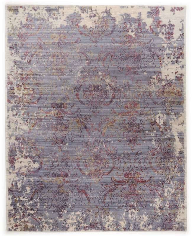 Nepal Teppich Jabu Silk 30 Wolle Seide Design Teppich 243x306cm