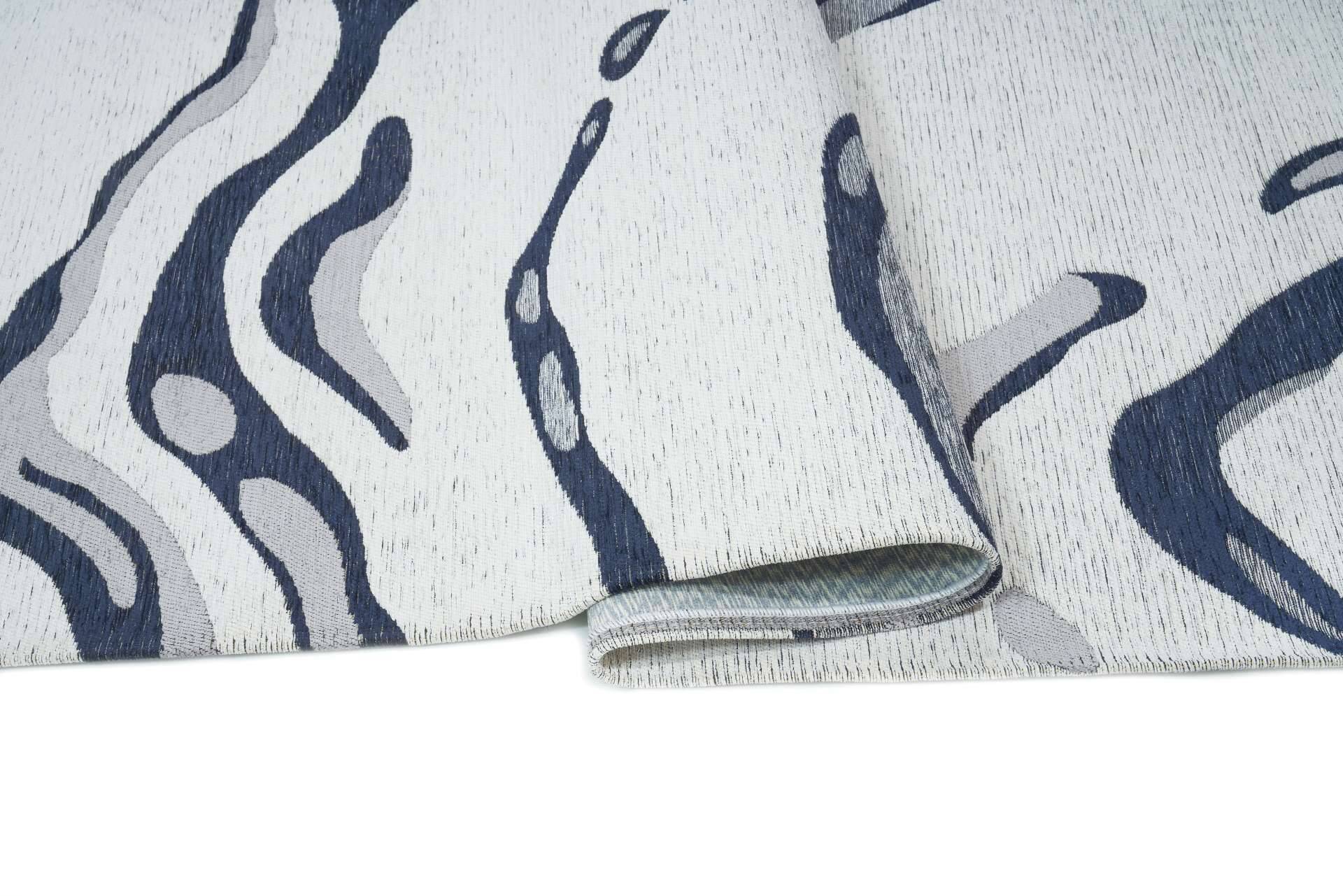 Moderner Teppich ORION BLUE - Waschbarer Teppich – Bild 5