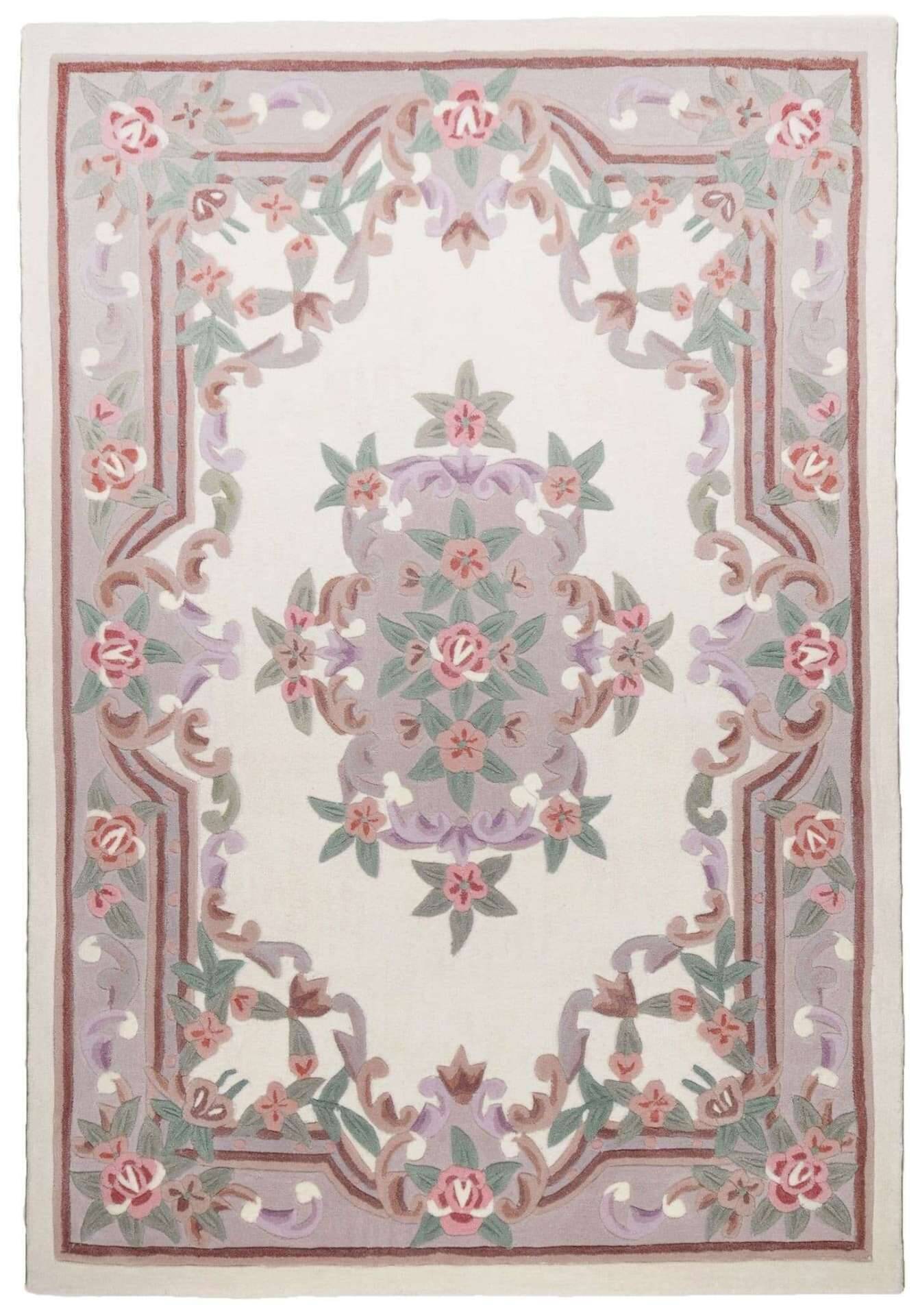 Ming Aubusson Teppich China Design Theko – Bild 1