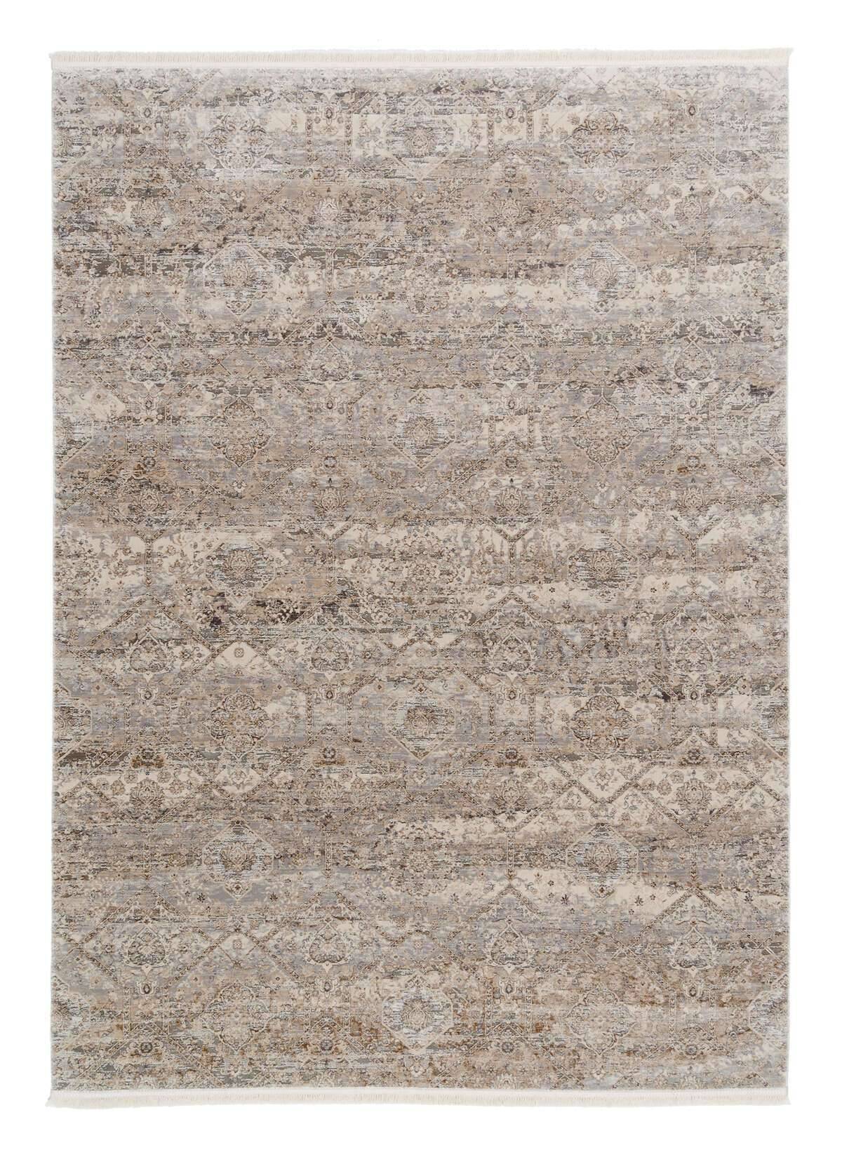 Designteppich 160x230 cm beige Nova 2602 Teppich Modern – Bild 1