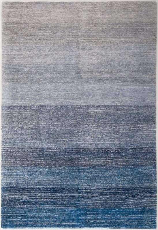 Rib Eye Silk 60 Handgeknüpft in Nepal ca 170x240 cm Design C688