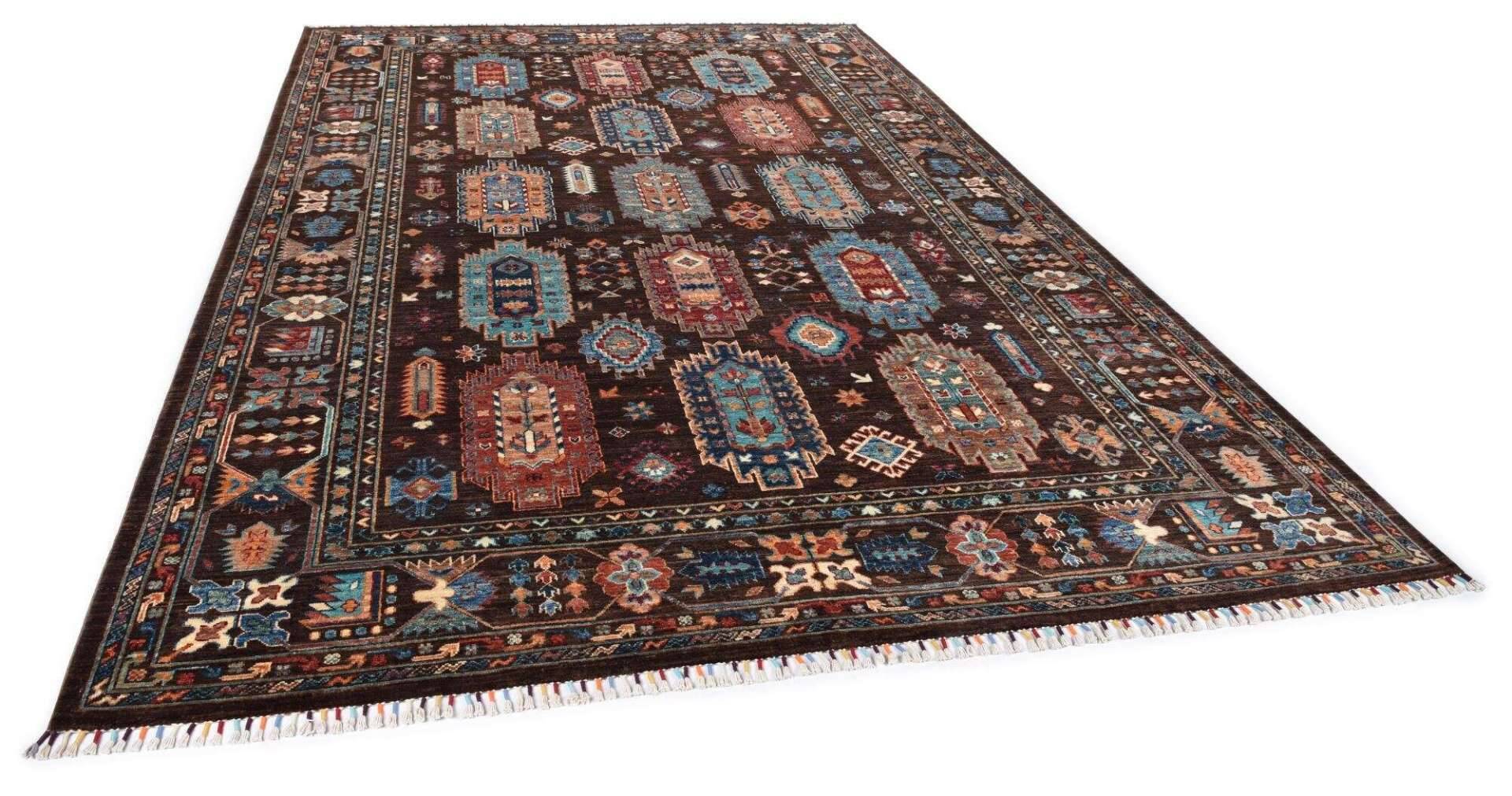 Kandashah Ziegler Teppich ca: 210 x 314 cm Orient Teppich aus Pakistan – Bild 2