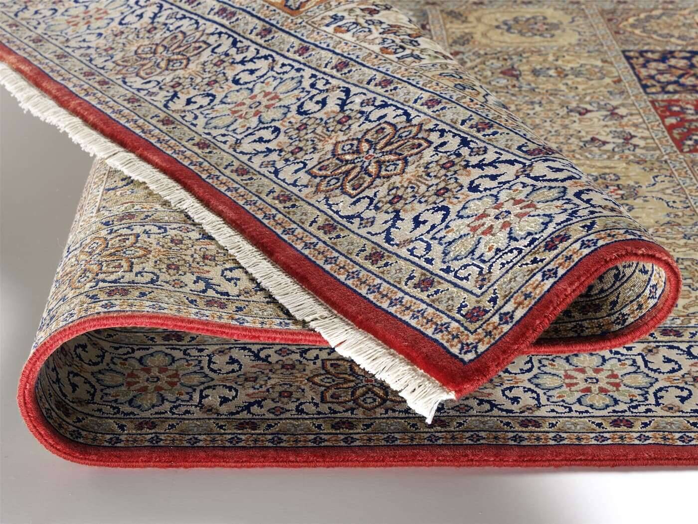 OCI Amravati Teppich Orient Handgeknüpft rot – Bild 4