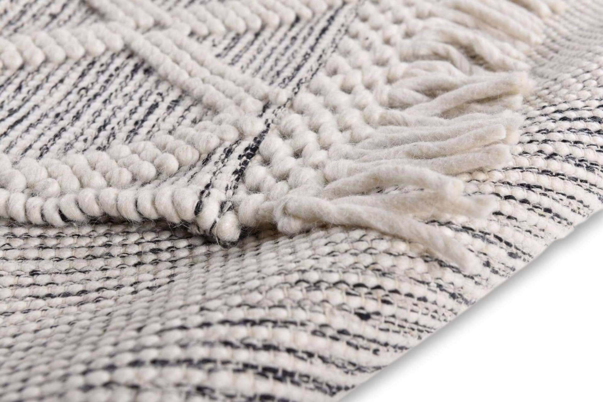 Tom Tailor Colored Macrame One Teppich natur Wollteppiche – Bild 2