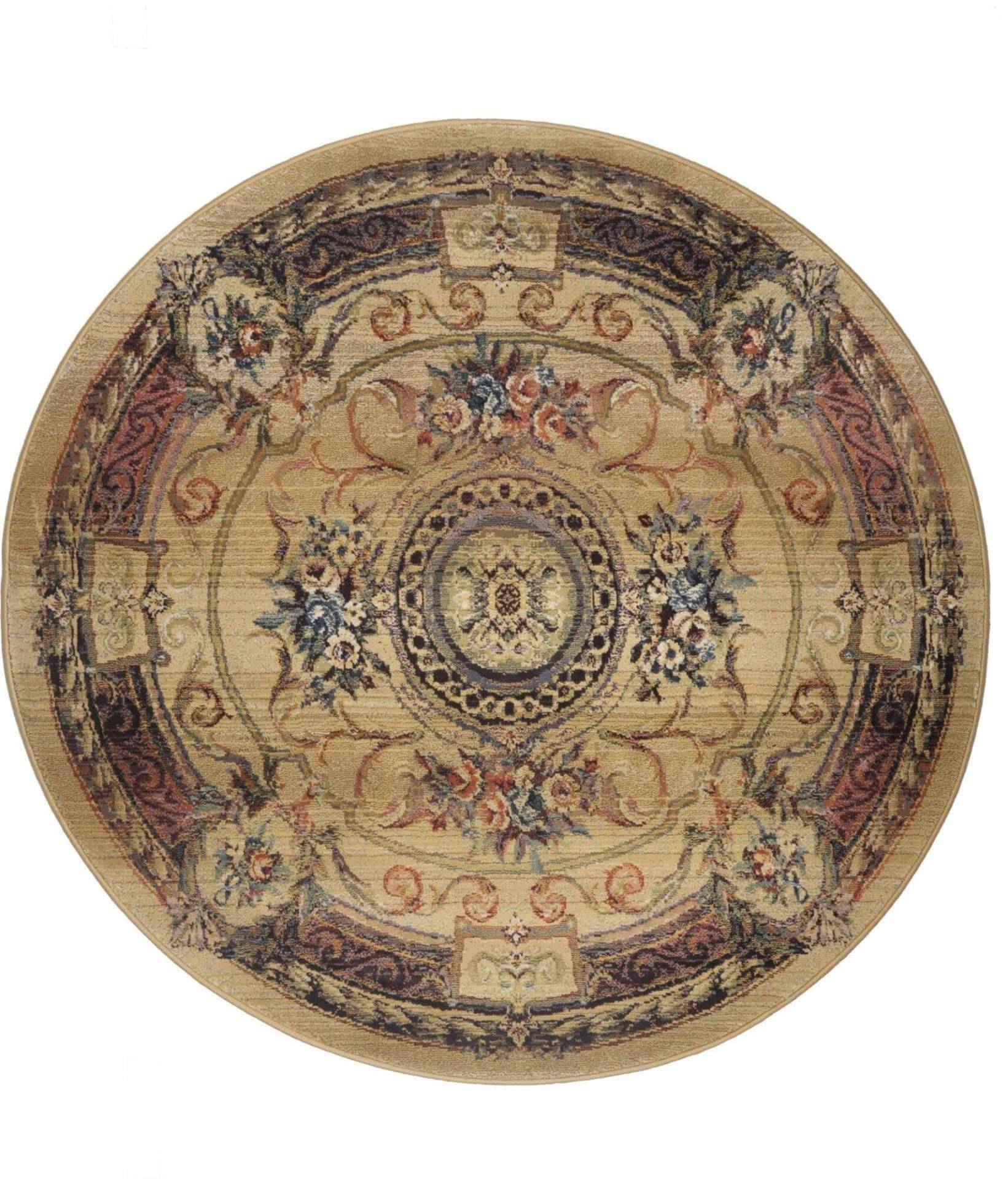 Orientteppich rund Gabiro 856 Teppich Klassisch – Bild 1