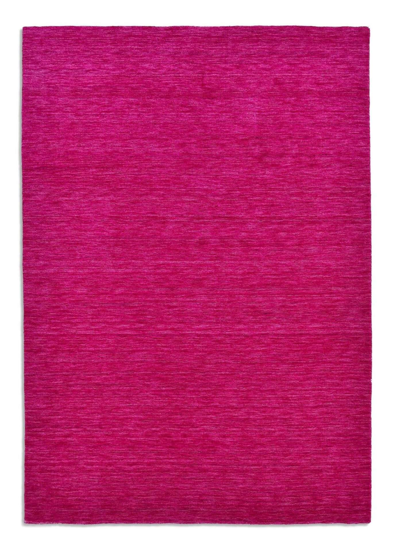 Handwebteppich Holi Schurwolle Naturteppich Teppich uni – Bild 1