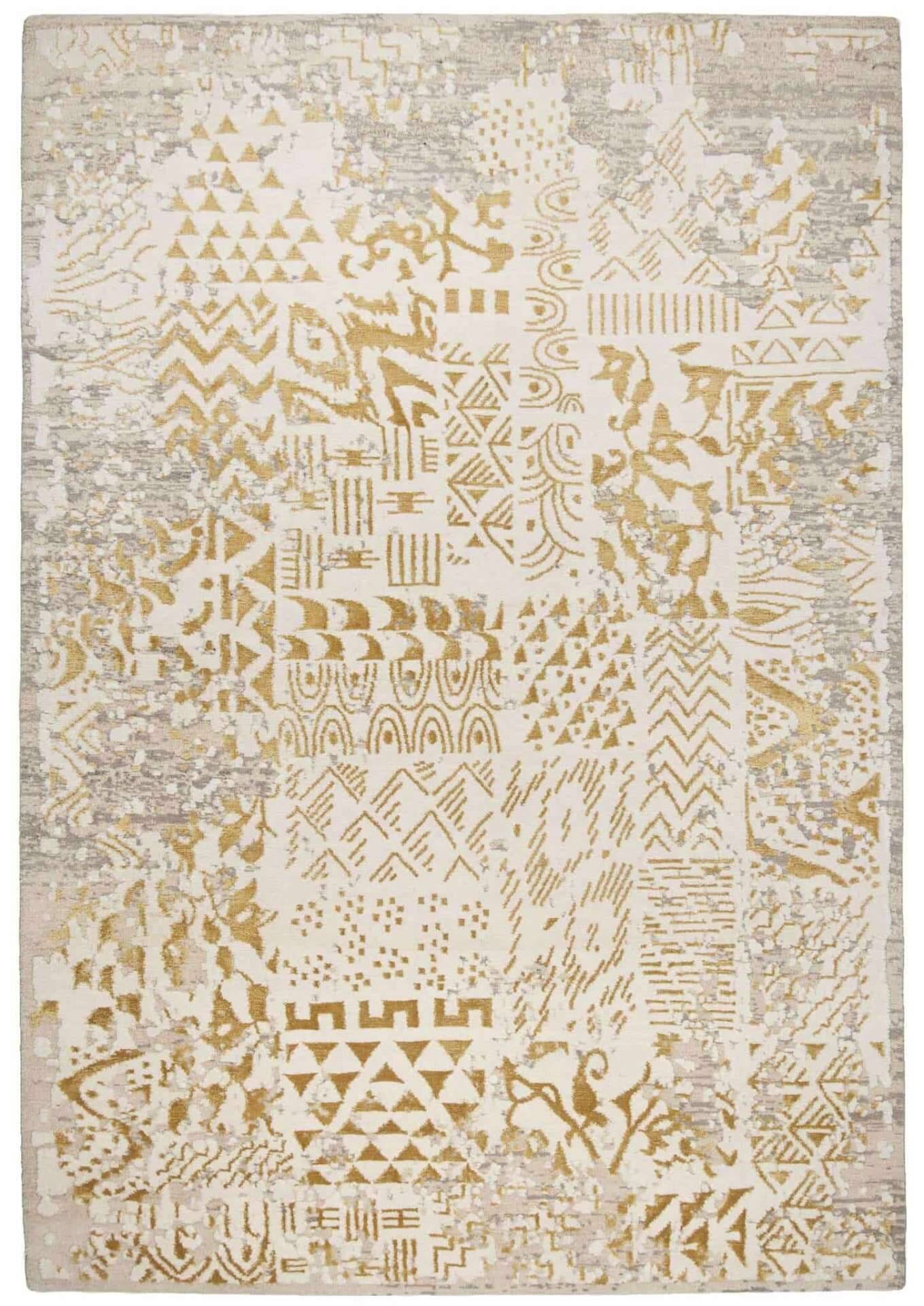Jabu-Silk 30 Handgeknüpft in Nepal 170x240 cm Design C791 – Bild 1