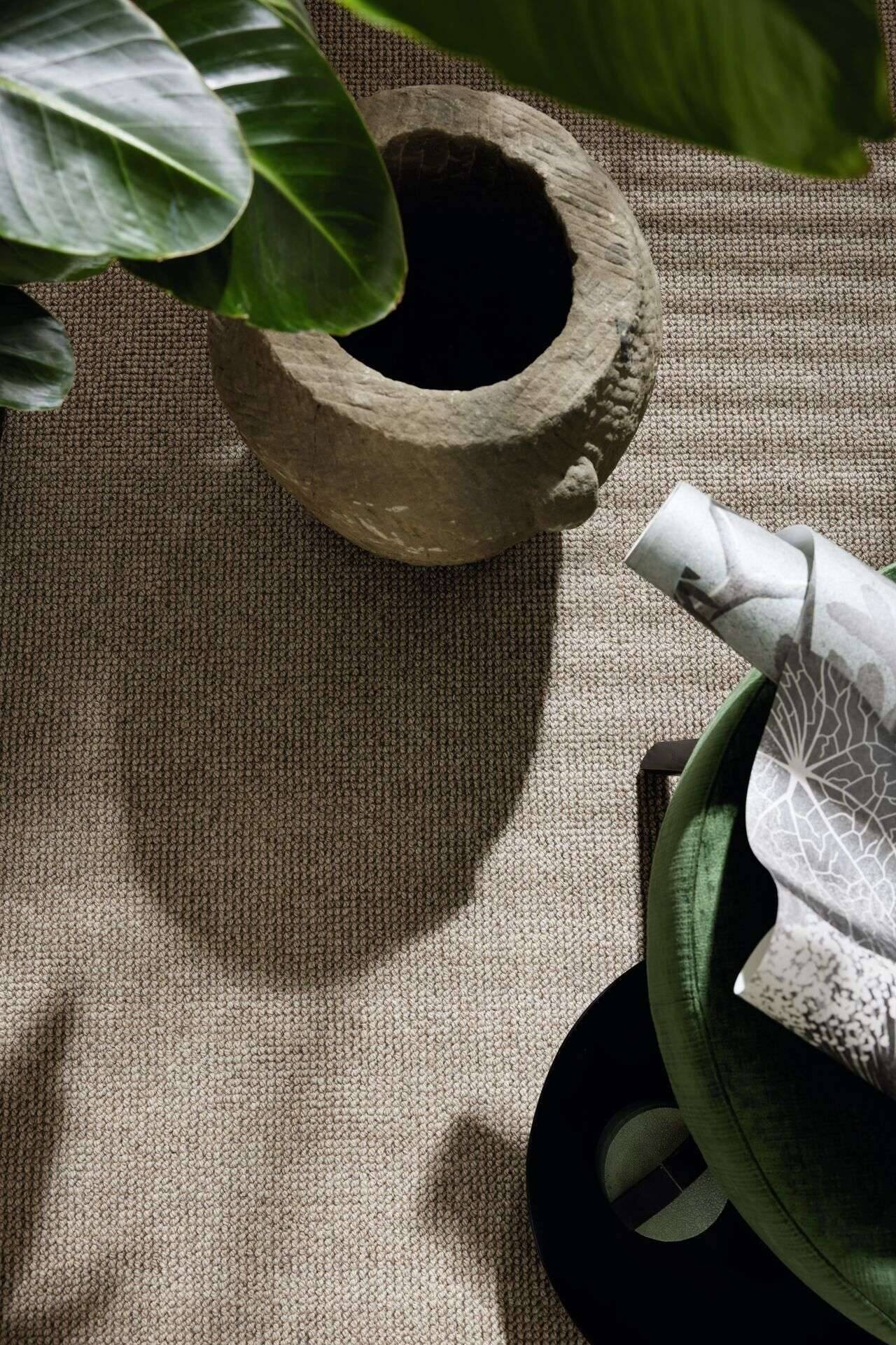 JAB ANSTOETZ Natur Teppich PEARL im Wunschmaß   – Bild 3