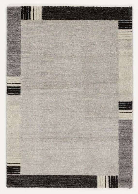 Teppich Castle Flora Teppich Modern mit Bordüre Hochflor Teppich