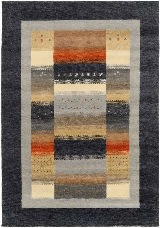 Teppich Intense Sona Gabbeh Design Handgeknüpft Schurwolle