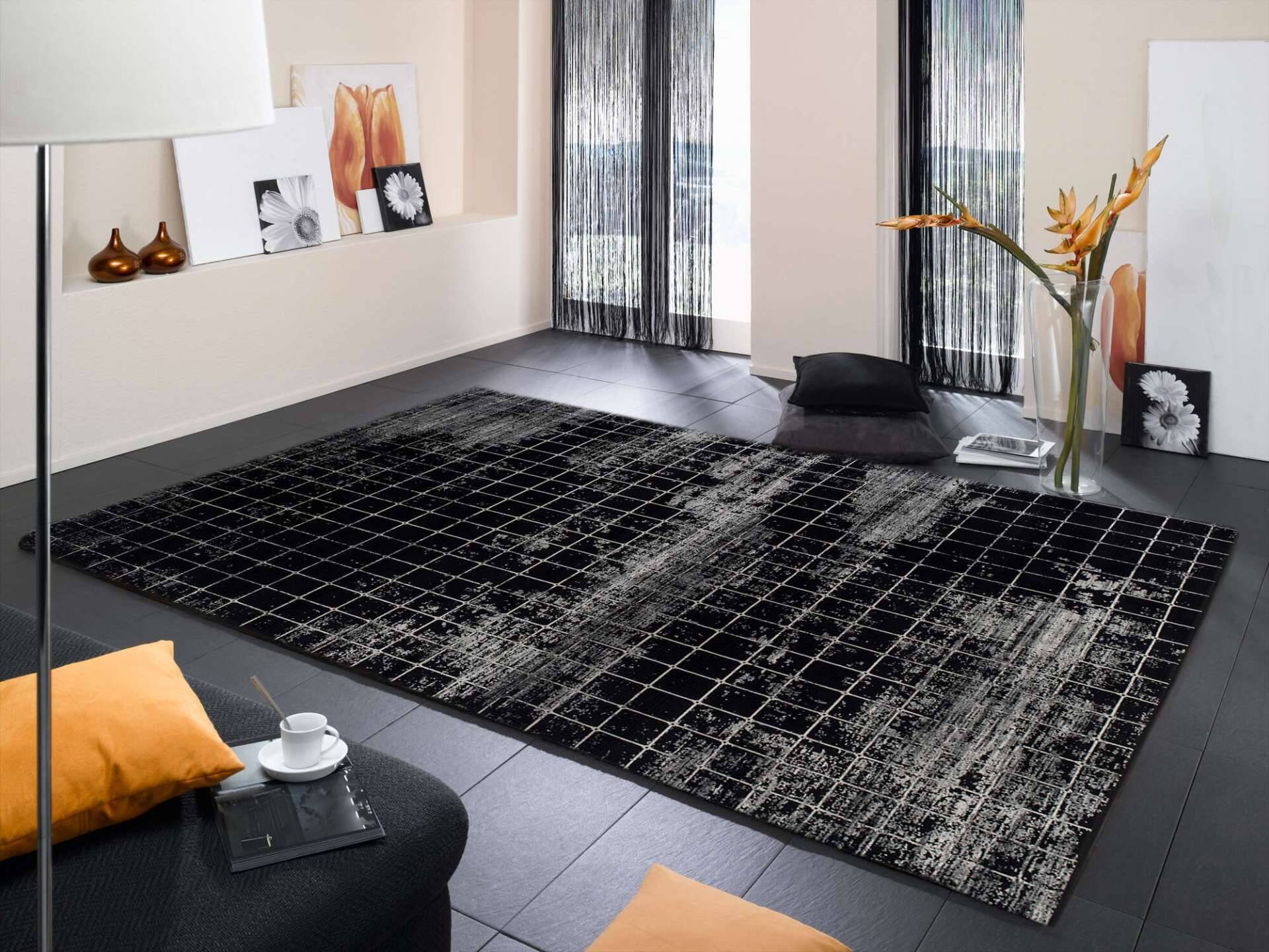 Teppich Blackline Diamond BES33 WK Wohnen Teppich Vintage – Bild 7