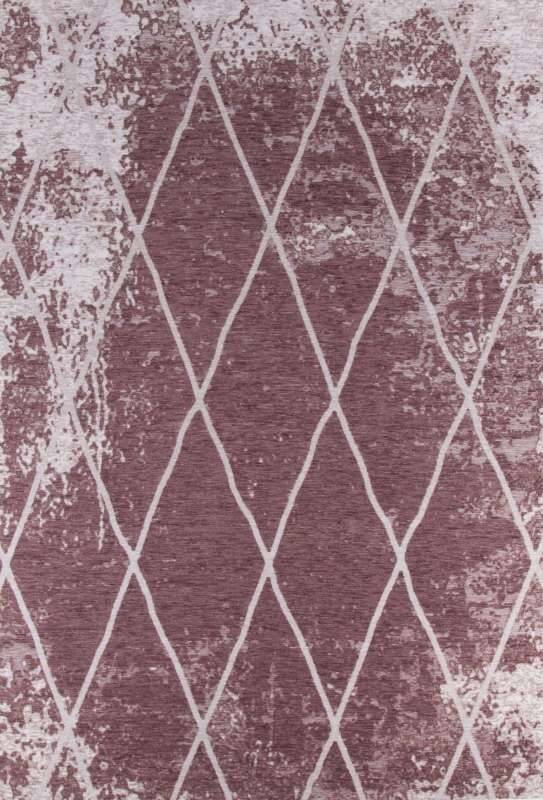 Teppich Fine Lines rosa Flachgewebe Flurteppiche