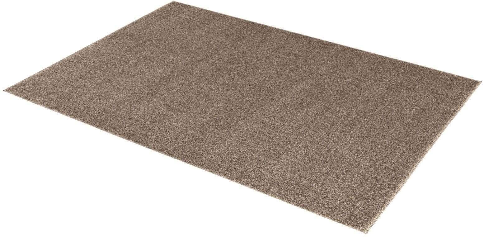 Teppich uni braun Samoa 6870-001-066 Kuschelteppich – Bild 4