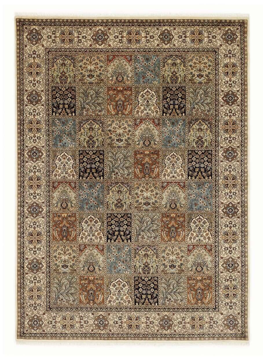 OCI Amravati Orient Teppich Handgeknüpft beige – Bild 1