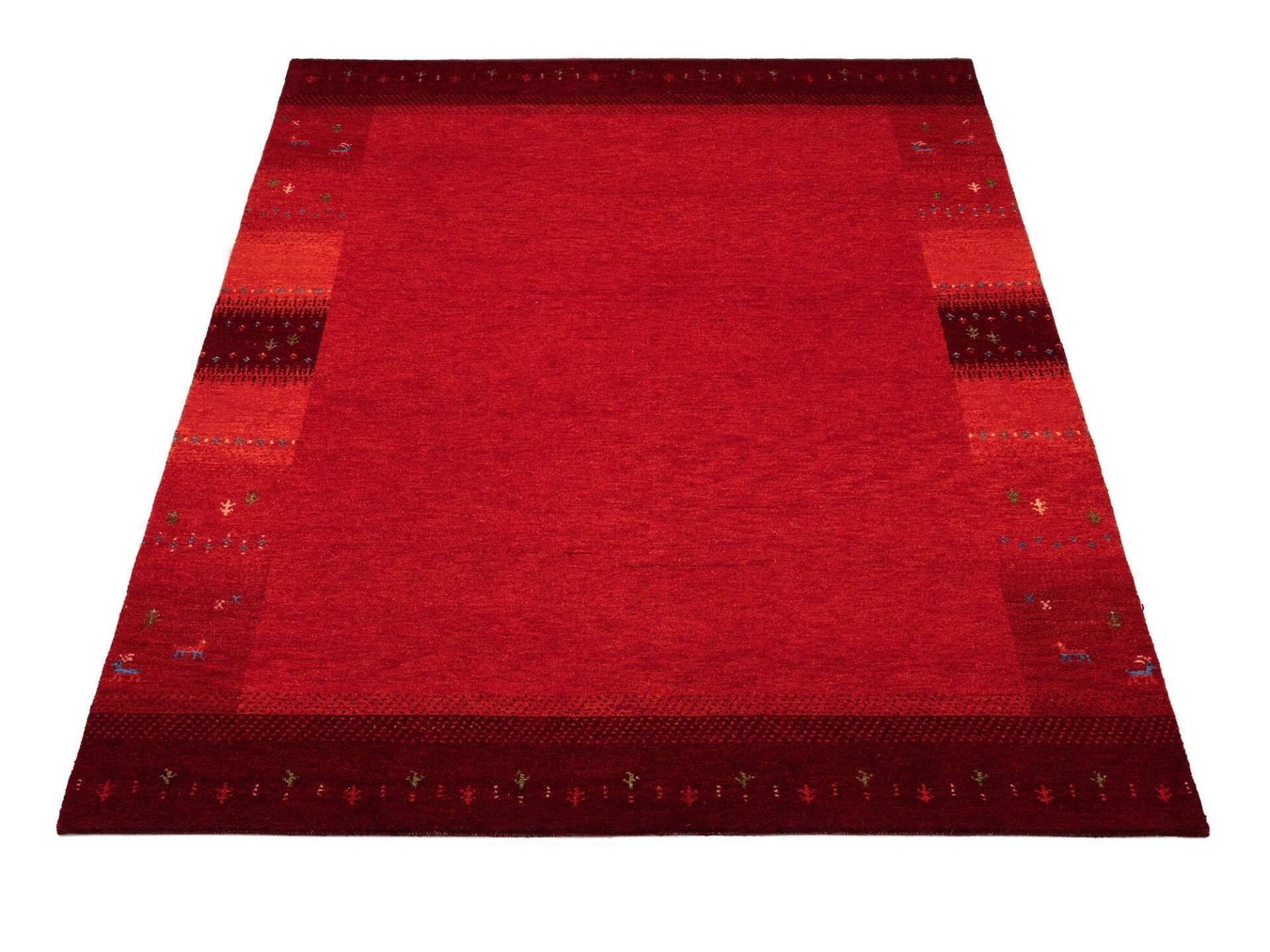 Teppich Intense Mala Gabbeh Design Handgeknüpft Schurwolle – Bild 4