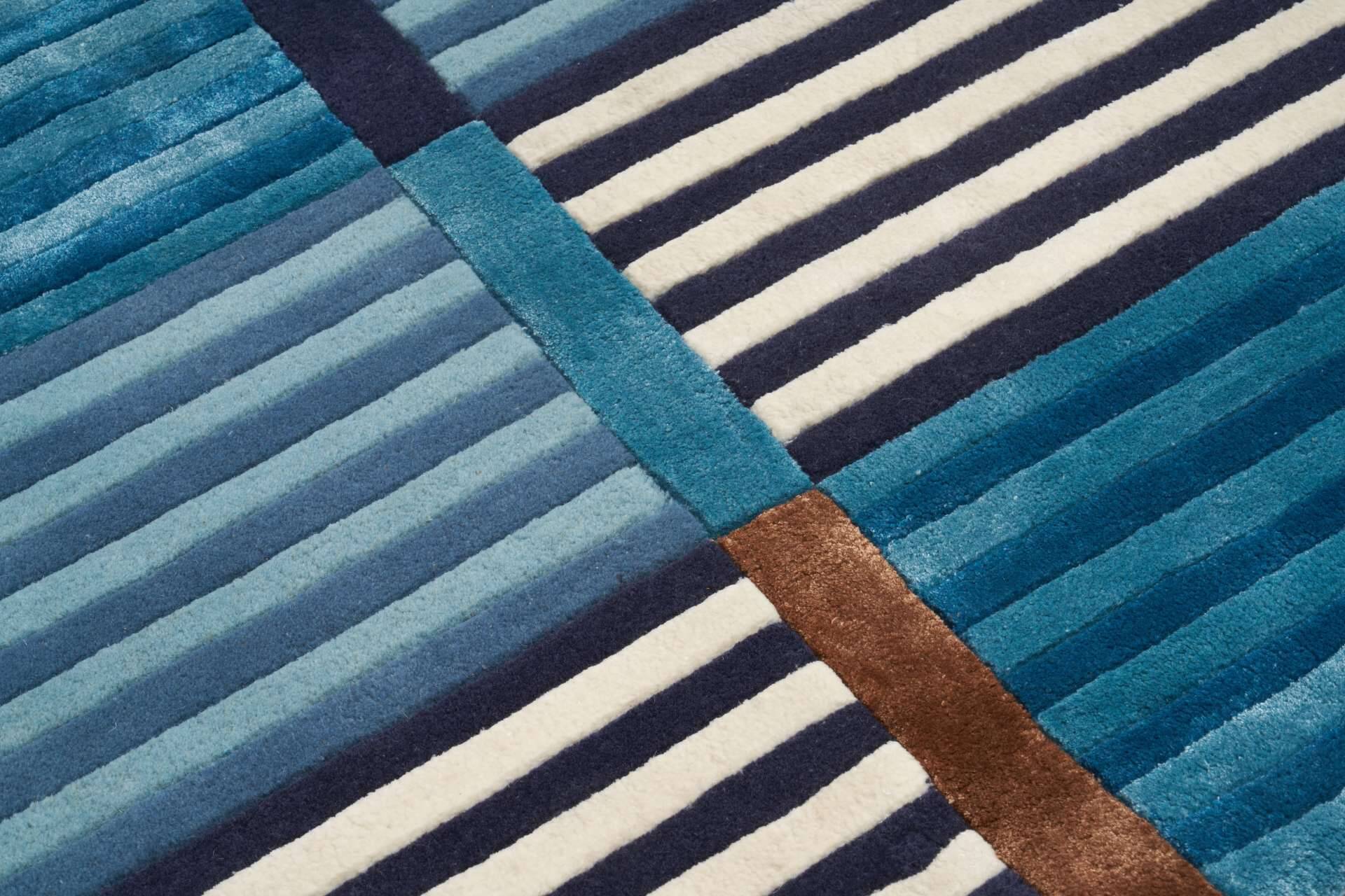 Moderner Teppich ADMIRAL BLUE – Bild 4